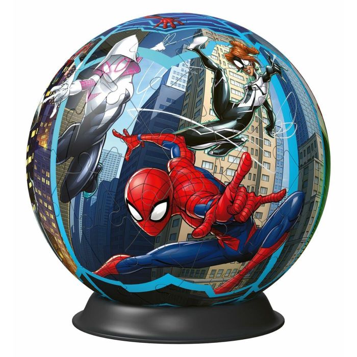 Ravensburger RAV4005556115631 Puzzle 3D Bola 72 Piezas Spider-Man 1 Ravensburger RAV4005556115631 Puzzle 3D Bola 72 Piezas Spider-Man 1