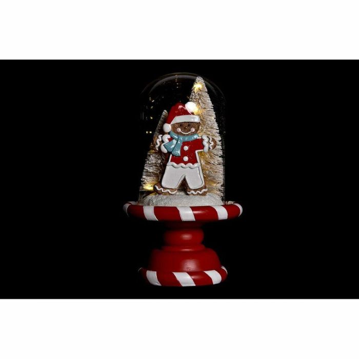 Figura Navidad Tradicional DKD Home Decor Blanco Rojo 13.5 x 23.5 x 13.5 cm (2 Unidades) 2 Figura Navidad Tradicional DKD Home Decor Blanco Rojo 13.5 x 23.5 x 13.5 cm (2 Unidades) 2
