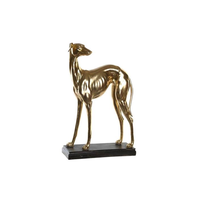 Figura Glam DKD Home Decor Dorado Negro 17 x 65.5 x 44.5 cm