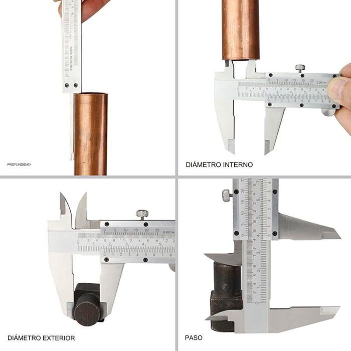 Calibre vernier de 150mm. workpro 6