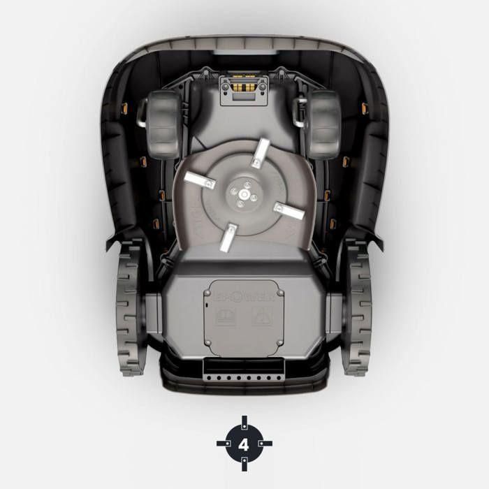 Stiga STI1739865263012 Robot cortacésped autónomo A750, perimetral inalámbrico, control por app, para 900 m² y pendientes 2