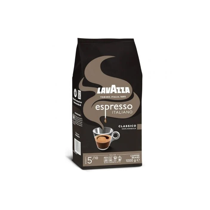 Lavazza Espresso Italiano Classico Café en Grano Tueste Natural 1kg