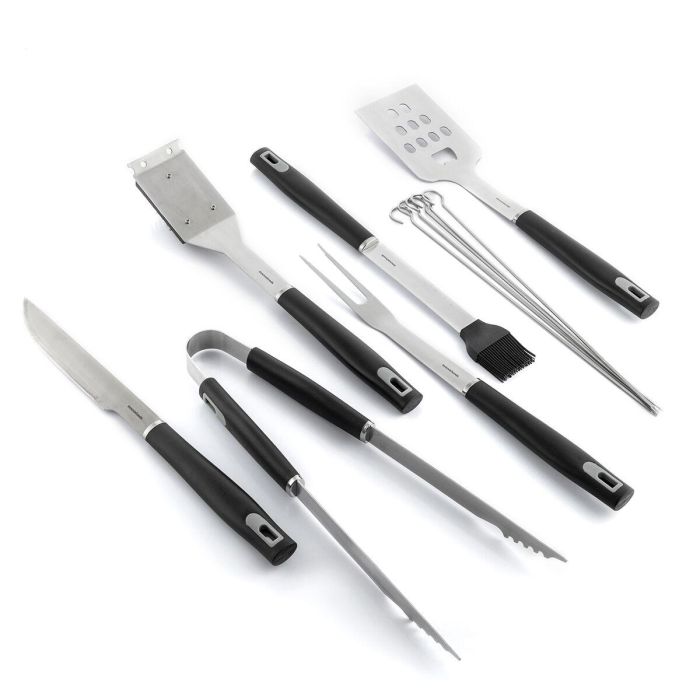 Kit de Utensilios para Barbacoa con Maletín BBSet InnovaGoods 12 Piezas 3 Kit de Utensilios para Barbacoa con Maletín BBSet InnovaGoods 12 Piezas 3
