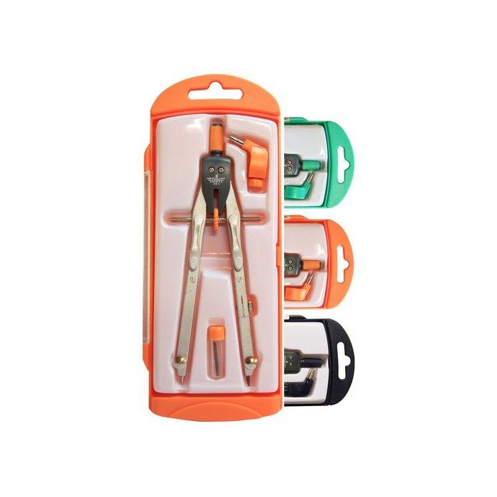 Compas Bigotera Gigante Ajuste Rapido Colores Surtidos