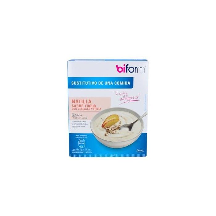 Crema Yogur Con Cereales Y Fruta