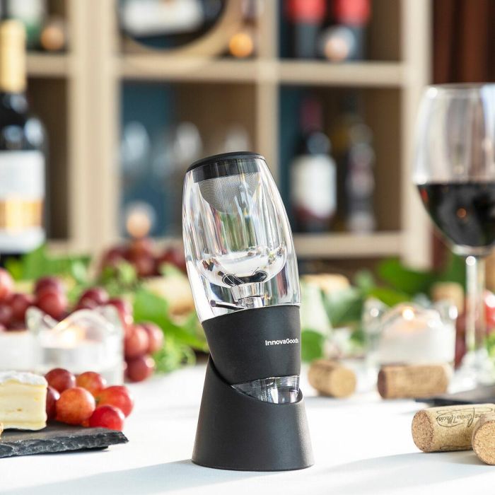 Aireador de Vino con Filtro, Soporte y Funda Wineir InnovaGoods 11 Aireador de Vino con Filtro, Soporte y Funda Wineir InnovaGoods 11