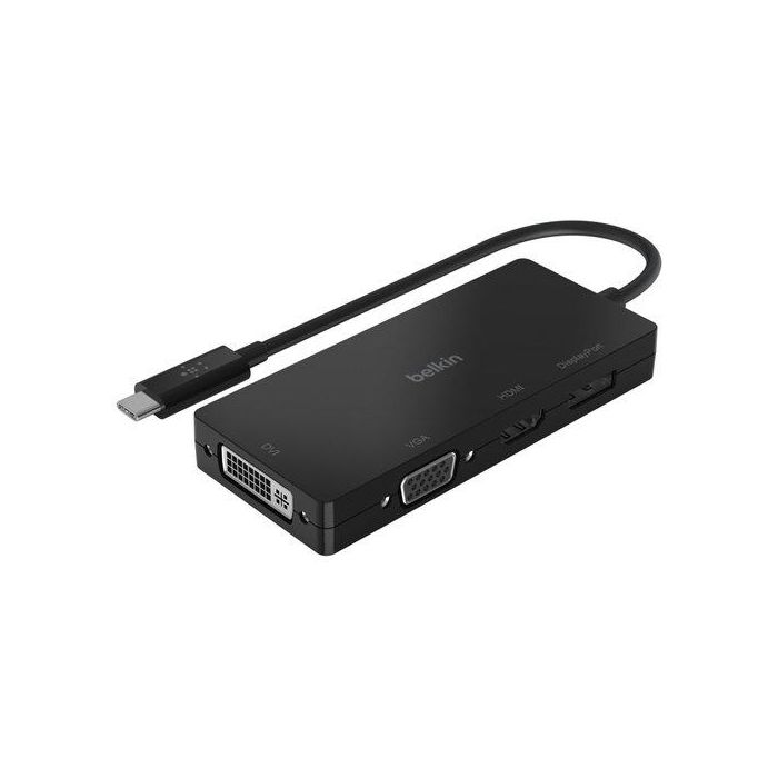 Adaptador Belkin Usb-C A Hdmi, Vga, Displayport Dvi 4Kx2K A 60 Hz