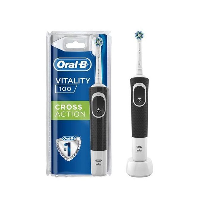 Oral-B Cepillo De Dientes Electrico Vitality D100 Recargable Negro