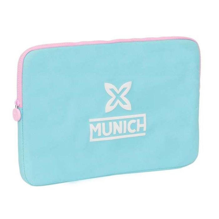 Funda para Portátil Munich Heaven Celeste 15,6'' 39,5 x 27,5 x 3,5 cm