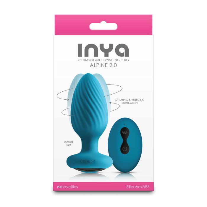 Plug Vibrador Anal NS Novelties Inya Verde 1