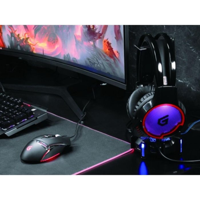 Auricular Gaming Conceptronic Athan01B 7.1 Luces 2