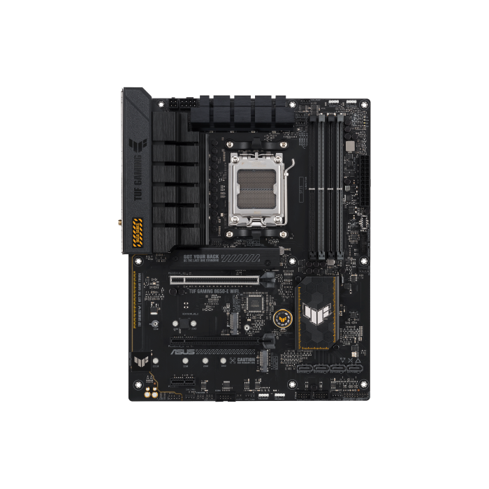 ASUS TUF GAMING B650-E WiFi Placa Base PC ATX AMD B650 Zócalo AM5 DDR5 192GB Wi-Fi 6E 2.5G Ethernet M.2 SATA 7.1 ASUS TUF GAMING B650-E WiFi Placa Base PC ATX AMD B650 Zócalo AM5 DDR5 192GB Wi-Fi 6E 2.5G Ethernet M.2 SATA 7.1