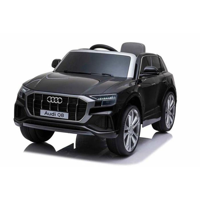 Coche audi q8 bateria 12v. negro 108x66x55cm runruntoys