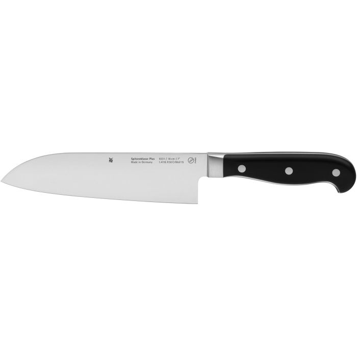 WMF 1892316032 Cuchillo Santoku Spitzenklasse Plus de Acero Inoxidable con Mango Ergonómico, Hoja de 18 cm, 32 cm 0 WMF 1892316032 Cuchillo Santoku Spitzenklasse Plus de Acero Inoxidable con Mango Ergonómico, Hoja de 18 cm, 32 cm 0