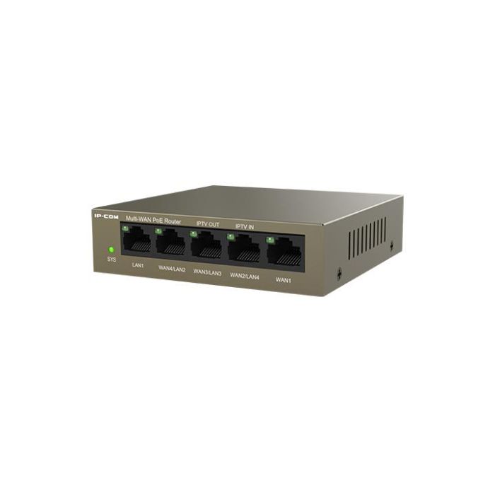 Ip - com M20 Switch PoE 4 Puertos para Cámaras IP, Puntos de Acceso y Teléfonos IP, Redes y VPN con Equilibrio de Carga Inteligente 1