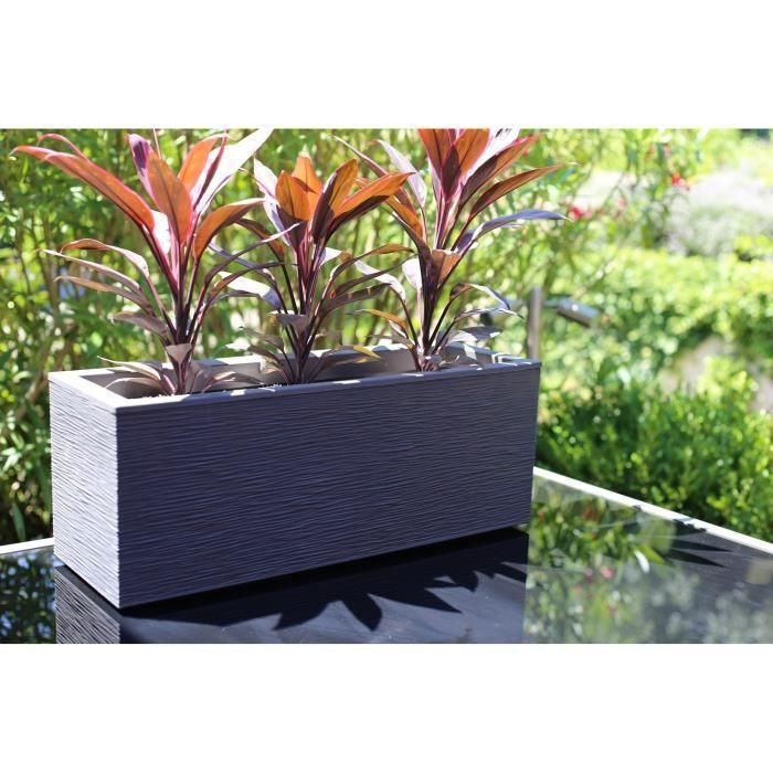 EDA PLASTIQUE Balconniere Graphit Up - 25 L - 59 x 19.5 x 22.8 cm - Gris antracita 4 EDA PLASTIQUE Balconniere Graphit Up - 25 L - 59 x 19.5 x 22.8 cm - Gris antracita 4