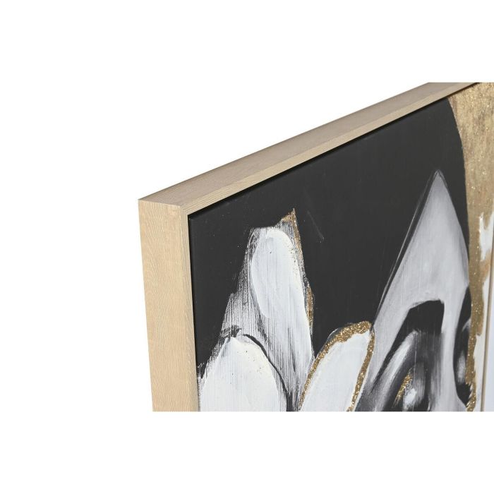 Cuadro Glam DKD Home Decor Dorado Negro 4.5 x 123 x 83 cm (2 Unidades) 3 Cuadro Glam DKD Home Decor Dorado Negro 4.5 x 123 x 83 cm (2 Unidades) 3