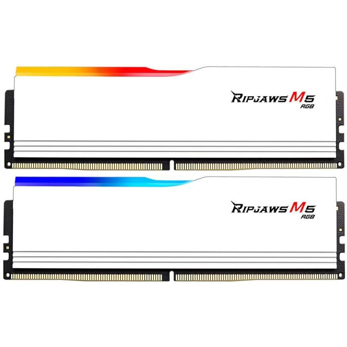 96 GB G.Skill DIMM 6000 (2x 48 GB) Dual-Kit (wei. F5-6000J3036F48GX2-RM5RW. Ripjaws M5. INTEL XMP) 0 96 GB G.Skill DIMM 6000 (2x 48 GB) Dual-Kit (wei. F5-6000J3036F48GX2-RM5RW. Ripjaws M5. INTEL XMP) 0