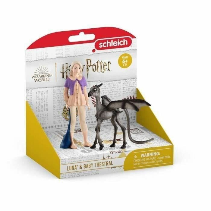 Figura de Acción Schleich Luna Lovegood & Baby Thestral Moderno 1 Figura de Acción Schleich Luna Lovegood & Baby Thestral Moderno 1