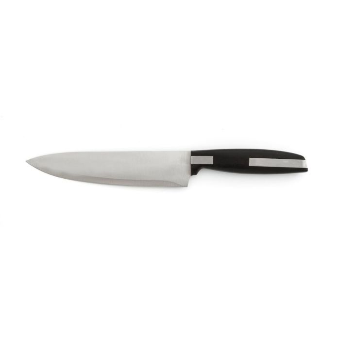 Quid Cuchillo Chef Acero Inoxidable 20 cm, 12 Unidades, Modelo Habitat, Mango Soft Touch, Negro, Apto Lavavajillas 0 Quid Cuchillo Chef Acero Inoxidable 20 cm, 12 Unidades, Modelo Habitat, Mango Soft Touch, Negro, Apto Lavavajillas 0