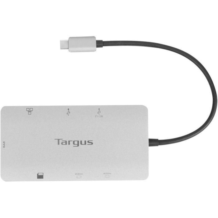 Targus DOCK423EU Replicador de Puertos USB-C 3.2 Gen 1 Base para Portátil, 100W PD, HDMI, Lector SD/MicroSD, Ethernet, Plata 1 Targus DOCK423EU Replicador de Puertos USB-C 3.2 Gen 1 Base para Portátil, 100W PD, HDMI, Lector SD/MicroSD, Ethernet, Plata 1
