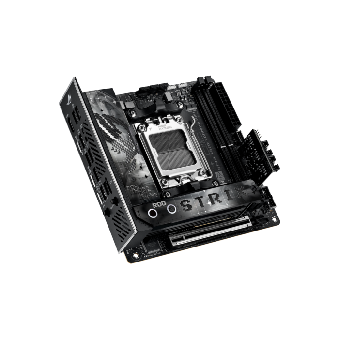 ASUS ROG STRIX X870-I Gaming WiFi Placa Base, Socket AM5, Compatible AMD Ryzen 7000/8000/9000 Series, DDR5, Mini ITX 3