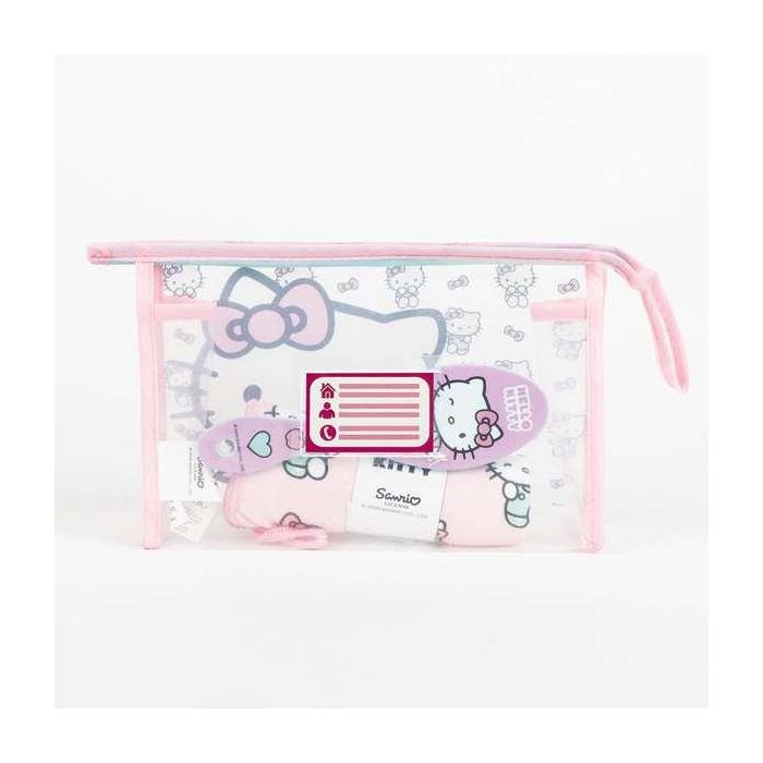 Cerdá Neceser de Aseo Hello Kitty para Viaje, Accesorios, 23 x 15 x 8 cm, Color Rosa 2