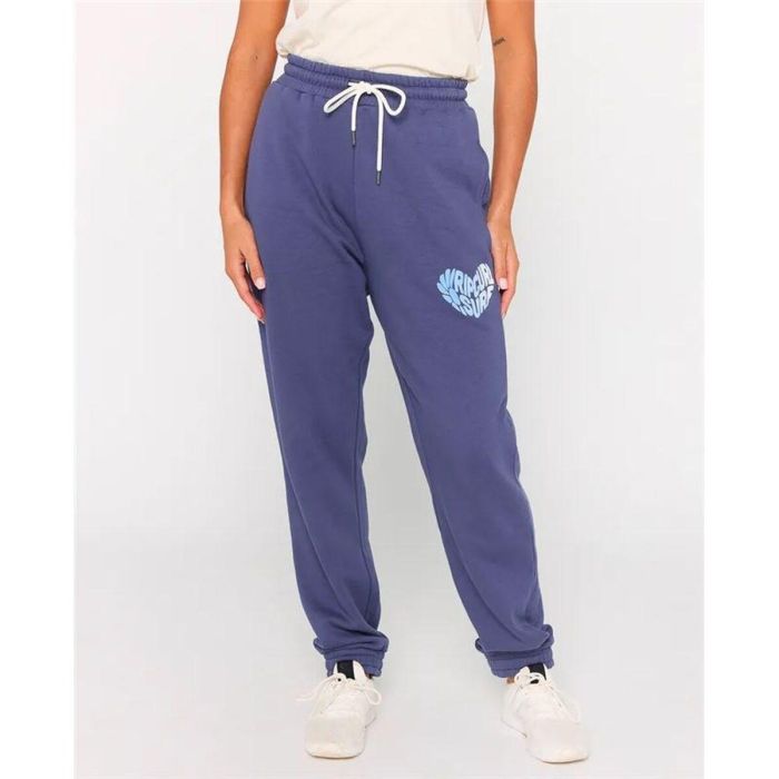 Pantalón Largo Deportivo Rip Curl Heart Fleece Trackpant Azul Mujer 2