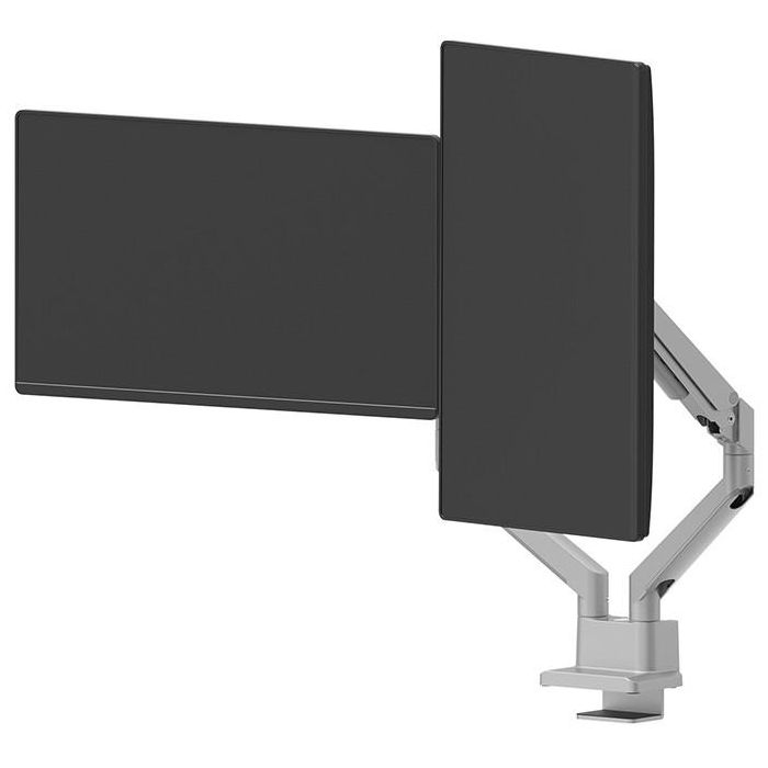 Neomounts DS70-250SL2 Soporte de Mesa para 2 Monitores hasta 32" (81cm) y 9KG - Plata 3