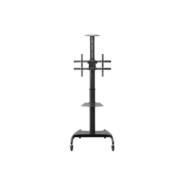 Aisens FT70TE-169 Soporte de Suelo para TV 37-70" con Ruedas, Manivela, Giratorio, Inclinable, 50kg, VESA 600x400, Bandeja DVD, Soporte Cámara, Negro 1 Aisens FT70TE-169 Soporte de Suelo para TV 37-70" con Ruedas, Manivela, Giratorio, Inclinable, 50kg, VESA 600x400, Bandeja DVD, Soporte Cámara, Negro 1