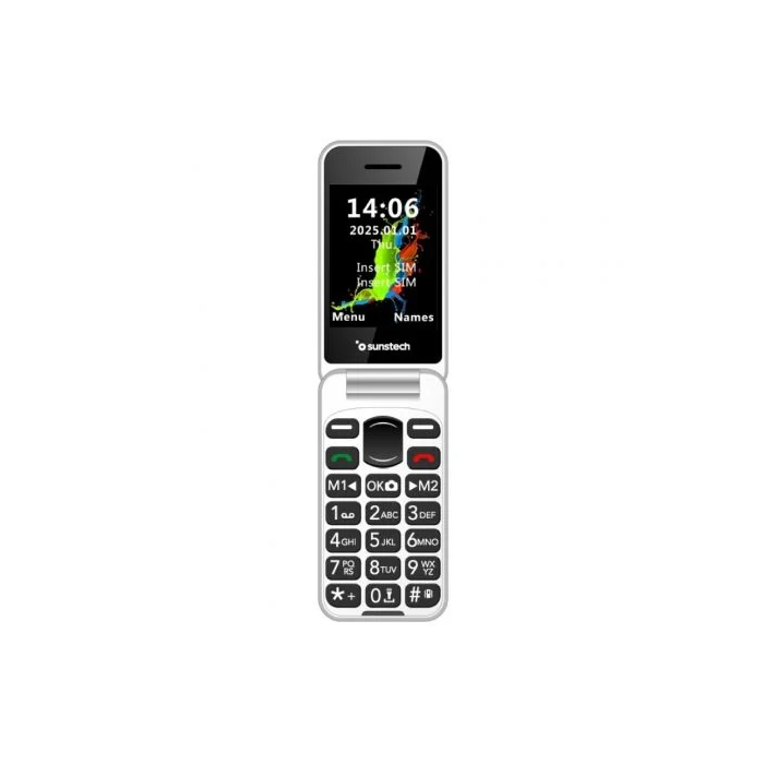 Sunstech CELT26 Teléfono Móvil Dual SIM 4G, Pantalla 2.8" y 1.44", Botón SOS, Bluetooth, Negro 2