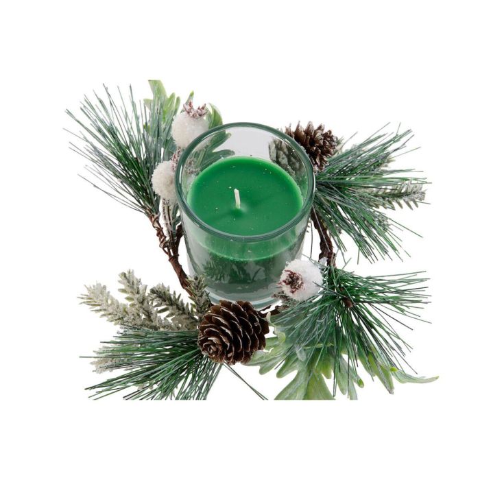 Vela DKD Home Decor Rojo Verde 5.5 x 6.5 x 5.5 cm Set de 2 (2 Unidades) 1 Vela DKD Home Decor Rojo Verde 5.5 x 6.5 x 5.5 cm Set de 2 (2 Unidades) 1