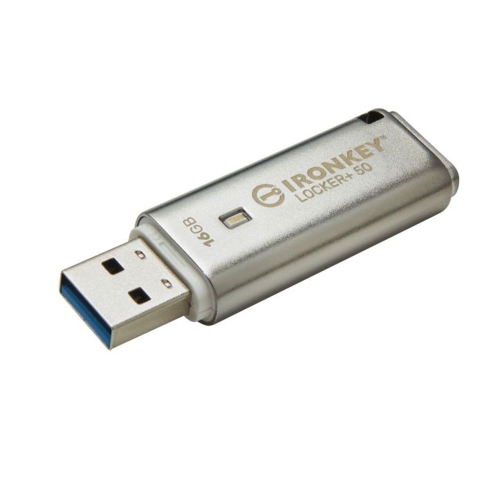 Memoria USB Kingston IKLP50/16GB Gris 16 GB 1