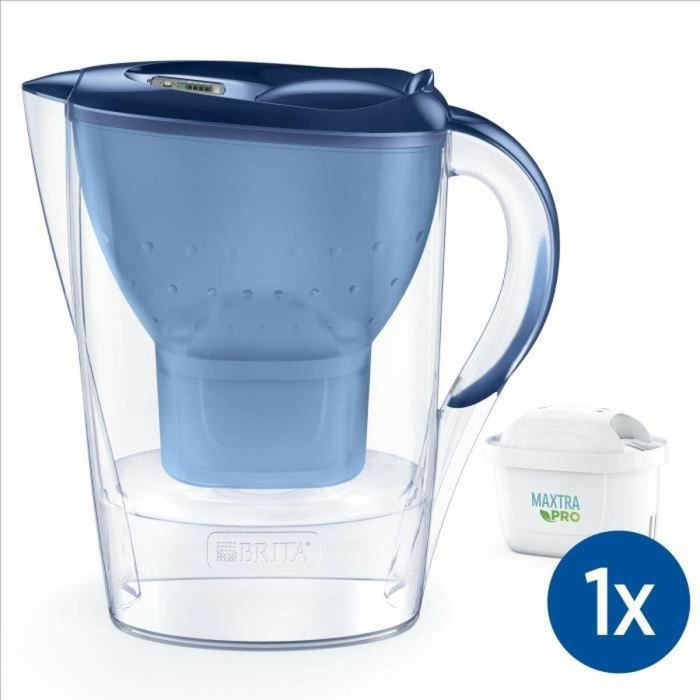 Brita BRI4006387124090 Jarra Filtrante Brita Marella Azul 2.4L + 1 Cartucho Maxtra Pro All-in-1
