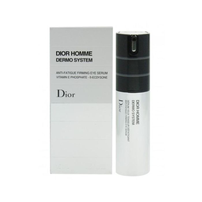 Dior HOMME DERMO SYSTEM Sérum Contorno Ojos Anti-Ojeras, Bolsas, Fatiga Reafirmante para Hombre 15 ml Todo Tipo Pieles