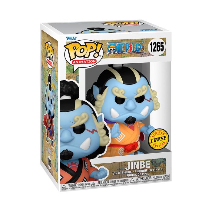 Funko Figura Jinbe 61367 One Piece Colección Animación Figura de Vinilo 1