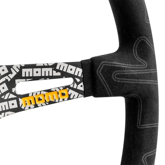 Volante Momo Ultra 350 mm Microfibra Negro MOMVULTRABLK350R 2 Volante Momo Ultra 350 mm Microfibra Negro MOMVULTRABLK350R 2