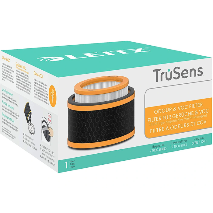 Filtro HEPA Leitz Z-1000 para Purificador de Aire Pequeño, Elimina Olores y Virus, 169x83 mm 3