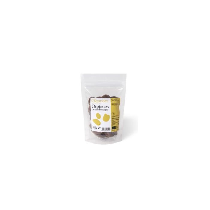 OLEANDER Orejones de Albaricoque Ecológicos 250g - Sin Gluten, Vegano. Contiene Frutos Secos