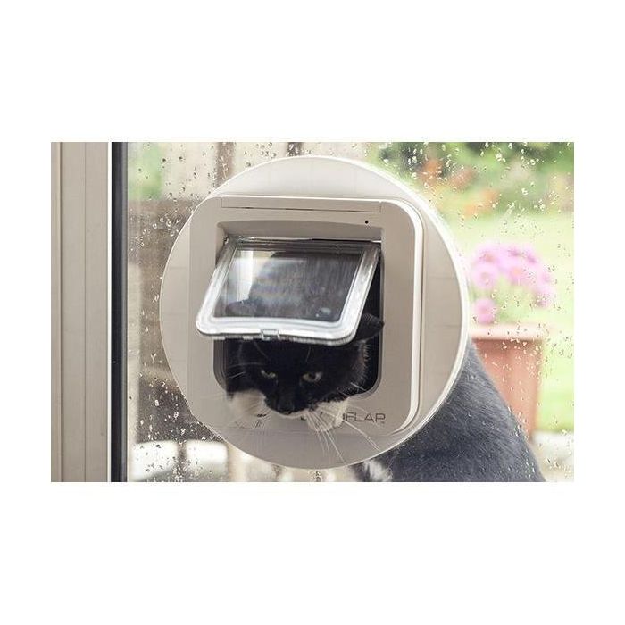 Sureflap Solapa para Gatos con Lector de Microchip Electrónico - Previene Gatos Callejeros - Memoria 32 Gatos - Blanco 5 Sureflap Solapa para Gatos con Lector de Microchip Electrónico - Previene Gatos Callejeros - Memoria 32 Gatos - Blanco 5
