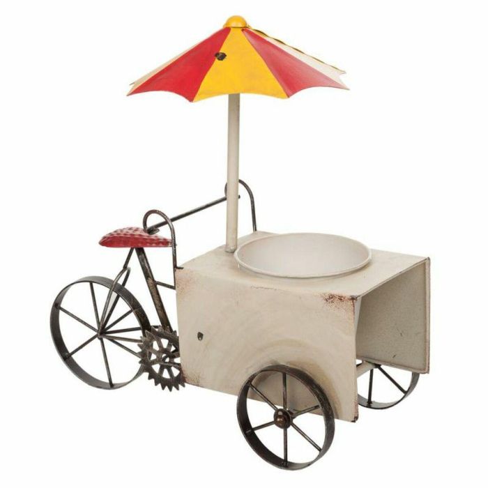 Macetero Alexandra House Living Tricycle Hierro 16 x 37 x 34 cm 4