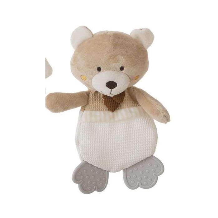 Creaciones Llopis Dou-Dou Activity Sonajero Oso Beig 22cm Poliéster 1