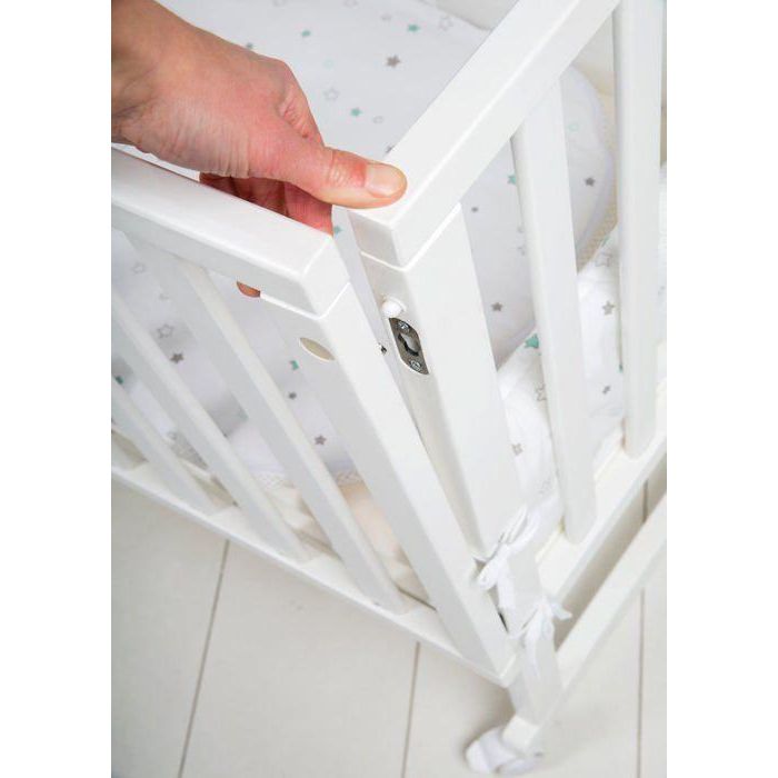 Cuna de colecho 3 en 1 - ROBA - SAFE ASLEEP - Incluye equipamiento 'Sternenzauber' - Blanca 4 Cuna de colecho 3 en 1 - ROBA - SAFE ASLEEP - Incluye equipamiento 'Sternenzauber' - Blanca 4