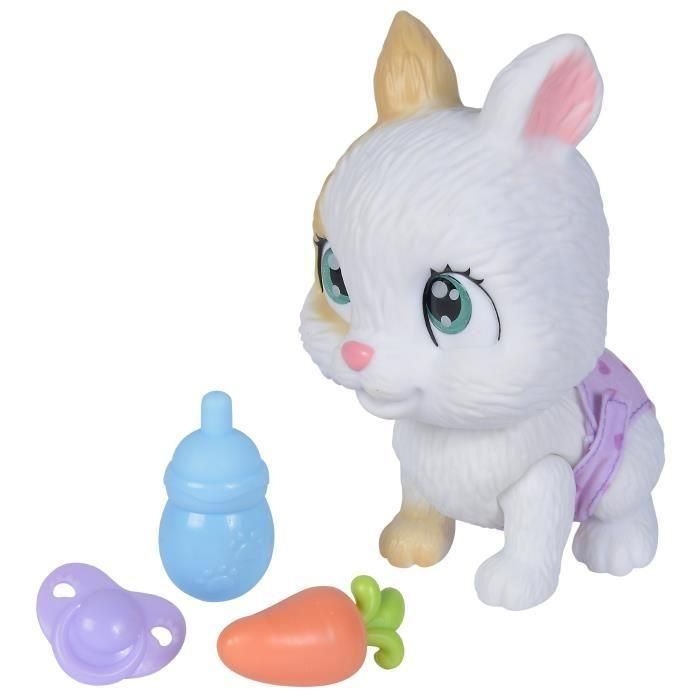 Smoby - Pamper Petz - Conejo para adoptar - 4 accesorios - Articulado - Madera y pipí - Certificado de adopción - A partir de 3 años 1 Smoby - Pamper Petz - Conejo para adoptar - 4 accesorios - Articulado - Madera y pipí - Certificado de adopción - A partir de 3 años 1