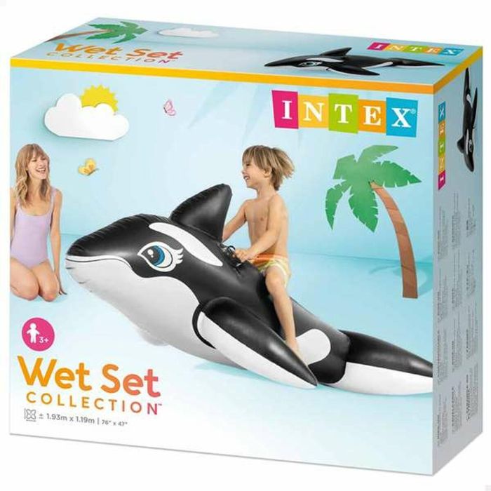 Figura hinchable ballena 193x119 cm (+ 3 años) 3 Figura hinchable ballena 193x119 cm (+ 3 años) 3
