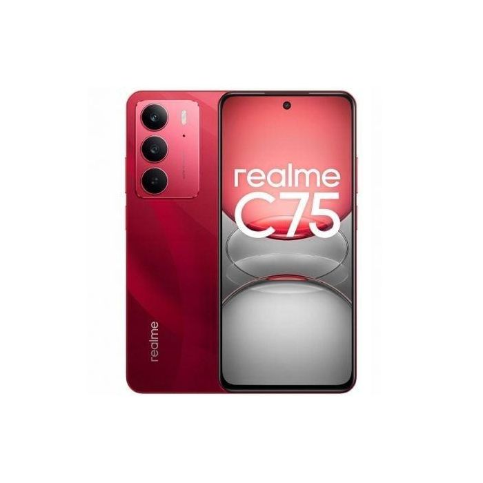 Smartphone Realme C75 8GB/ 256GB/ 6.72"/ Rojo 0 Smartphone Realme C75 8GB/ 256GB/ 6.72"/ Rojo 0