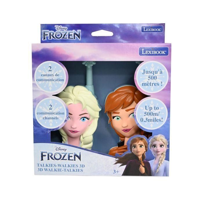 Lexibook AAALJ50565 Walkie-talkies Frozen 3D 500 m de Alcance 1 Lexibook AAALJ50565 Walkie-talkies Frozen 3D 500 m de Alcance 1