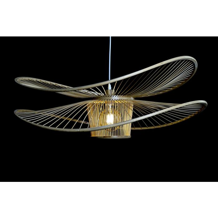 Lampara Techo Urban DKD Home Decor Natural 80 x 29 x 80 cm 1 Lampara Techo Urban DKD Home Decor Natural 80 x 29 x 80 cm 1