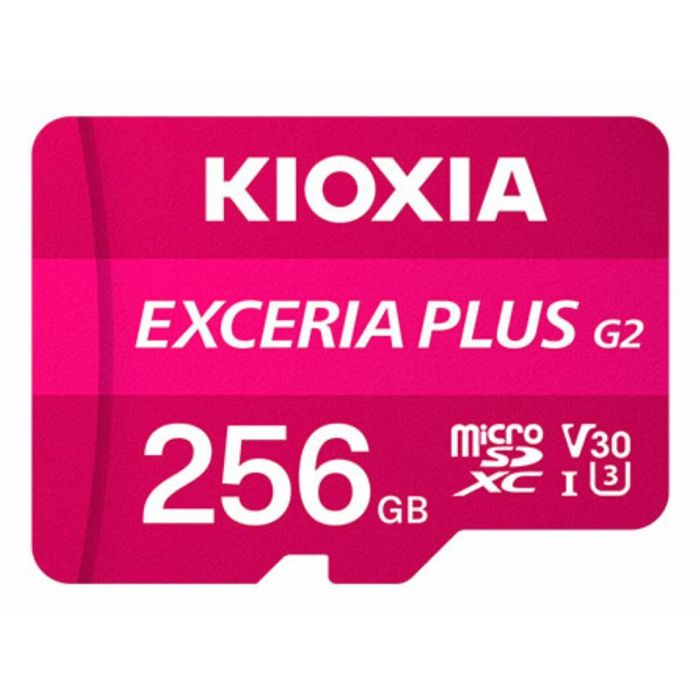 Kioxia LMPL2M256GG2 memoria flash 256 GB MicroSDXC UHS-I Clase 10 Kioxia LMPL2M256GG2 memoria flash 256 GB MicroSDXC UHS-I Clase 10