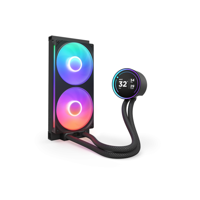 NZXT Kraken Elite 280 RGB Procesador Sistema de refrigeración líquida todo en uno 14 cm Negro 1 pieza(s) 1 NZXT Kraken Elite 280 RGB Procesador Sistema de refrigeración líquida todo en uno 14 cm Negro 1 pieza(s) 1